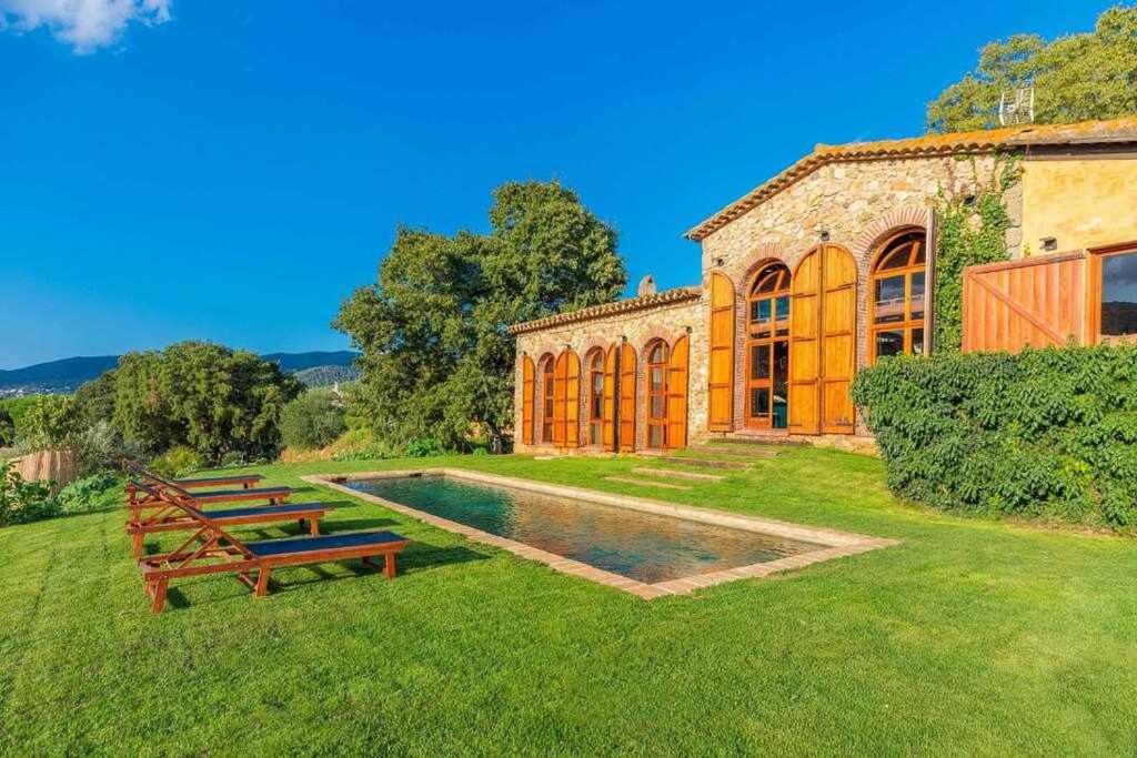 Vila Mas Dels Arcs Con Piscina Muy Cerca De La Playa Calonge  Exteriér fotografie